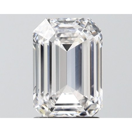 Diament laboratoryjny szlif szmaragdowy, 2.06ct, VVS2, E, IGI LG747573863