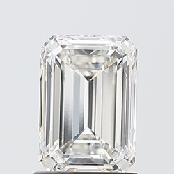 Diament laboratoryjny szlif szmaragdowy, 1.52ct, VVS2, F, IGI LG755510813