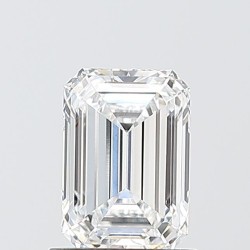 Diament laboratoryjny szlif szmaragdowy, 1.1ct, VVS2, D, IGI LG741584378