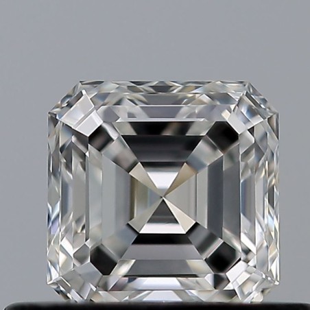 Diament szlif szmaragdowy kwadratowy, 0.52ct, VVS2, F, GIA 6512256783