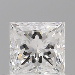 Diament szlif princess, 0.5ct, SI1, E, GIA 2527189071