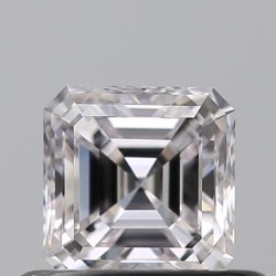 Diament szlif szmaragdowy kwadratowy, 0.5ct, VVS1, D, GIA 1505597666