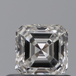 Diament szlif szmaragdowy kwadratowy, 0.52ct, VVS2, G, GIA 3505801272