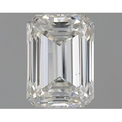 Diament szlif szmaragdowy, 0.6ct, VS2, H, GIA 6435894233