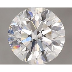 Diament szlif okrągły, 0.6ct, SI2, E, GIA 2414341738