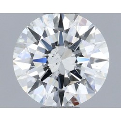 Diament szlif okrągły, 0.6ct, SI1, I, GIA 2527576832