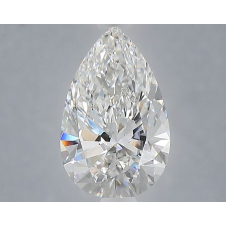 Diament laboratoryjny szlif gruszkowy, 1.53ct, VVS2, E, IGI LG756590036