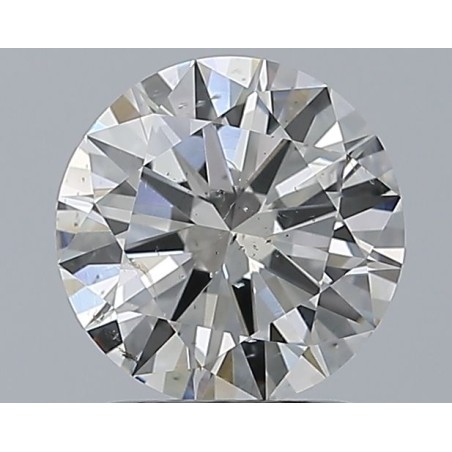 Diament szlif okrągły, 1.5ct, SI2, H, GIA 6535301156