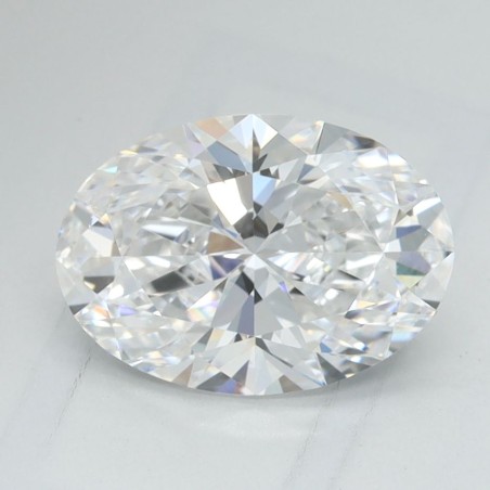 Diament laboratoryjny szlif owalny, 1.44ct, IF, D, IGI LG745507008