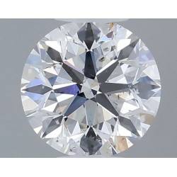 Diament szlif okrągły, 0.6ct, SI2, G, GIA 2528253664