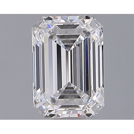 Diament laboratoryjny szlif szmaragdowy, 1.02ct, VVS1, D, IGI LG760576766
