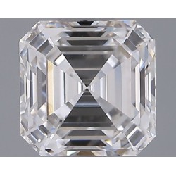 Diament laboratoryjny asscher, 1.02ct, VVS2, E, IGI LG760576772