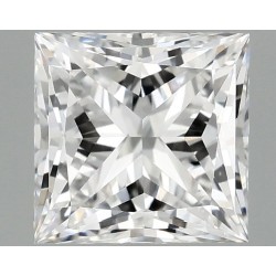 Diament laboratoryjny szlif princess, 1.1ct, VVS1, D, IGI LG741528505