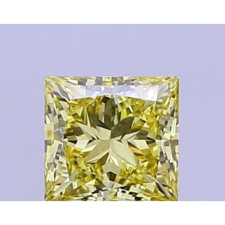 Diament laboratoryjny o barwie fantazyjnej szlif princess, 1.34ct, VVS2, Fancy Intense Yellow, IGI LG752580481