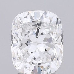 Diament laboratoryjny szlif poduszkowy brylantowy, 2.08ct, VVS2, D, GIA 7521581880