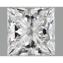 Diament laboratoryjny szlif princess, 1.1ct, VVS2, D, IGI LG736502091