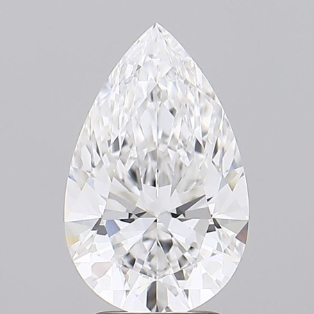 Diament laboratoryjny szlif gruszkowy, 2.09ct, VVS1, E, GIA 7526659002