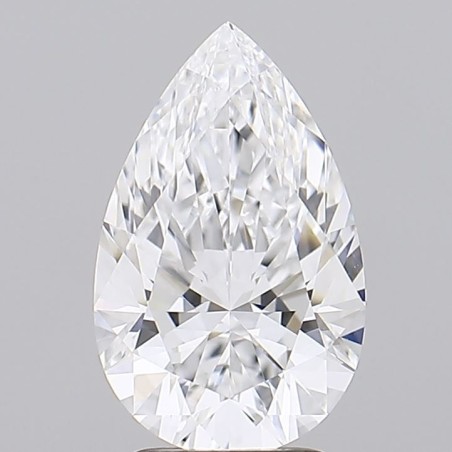 Diament laboratoryjny szlif gruszkowy, 2.09ct, VVS2, D, GIA 1525581886