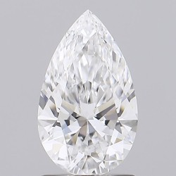 Diament laboratoryjny szlif gruszkowy, 1.29ct, VVS2, D, IGI LG710589451