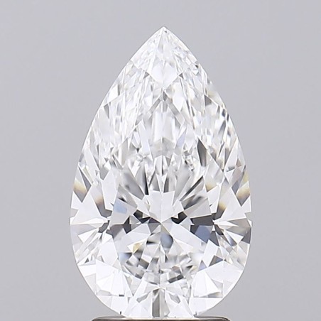 Diament laboratoryjny szlif gruszkowy, 2.58ct, VVS2, D, GIA 6522658756
