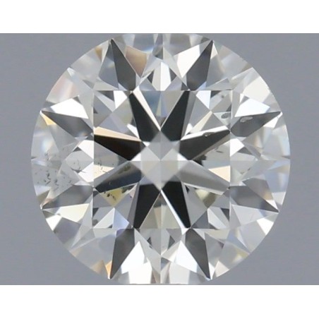 Diament szlif okrągły, 0.54ct, SI1, I, IGI 723510391