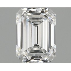 Diament laboratoryjny szlif szmaragdowy, 1.1ct, VVS2, E, IGI LG741506283