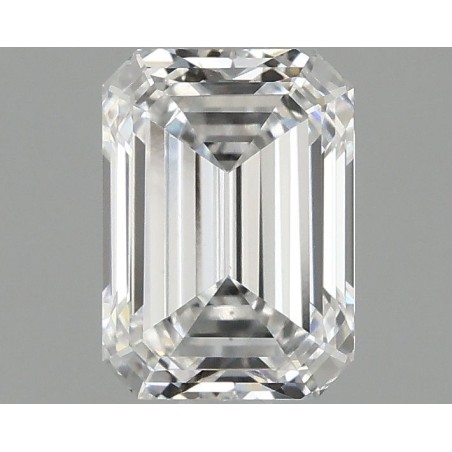 Diament laboratoryjny szlif szmaragdowy, 1.1ct, VVS2, E, IGI LG741506283