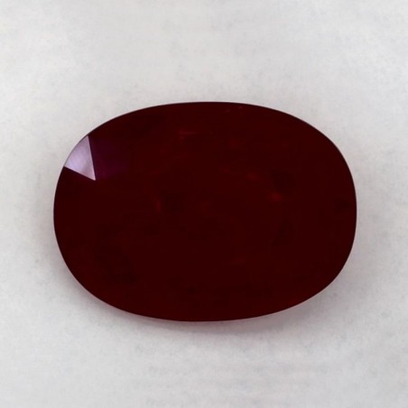 Rubin szlif owalny, 3.59 ct, RED, GIA 2235465044