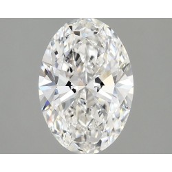 Diament laboratoryjny szlif owalny, 1.51ct, VVS2, E, IGI LG756586637