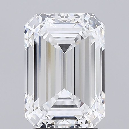 Diament laboratoryjny szlif szmaragdowy, 2.75ct, VVS1, D, GIA 5516915917