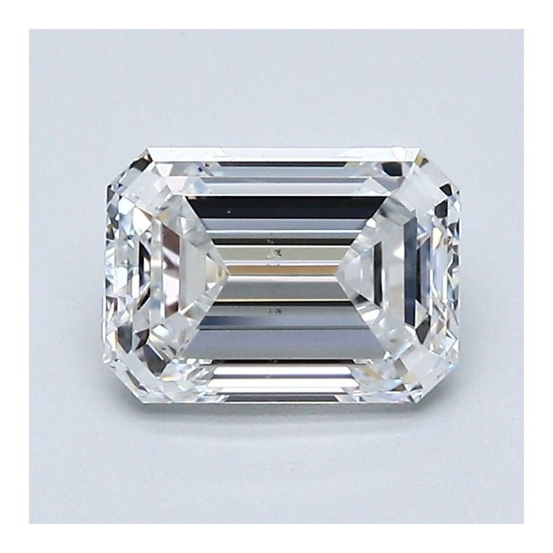 Diament szlif szmaragdowy, 1.5ct, VS2, E, GIA 6522303686