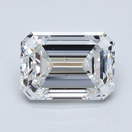 Diament szlif szmaragdowy, 1.5ct, VS2, E, GIA 6522303686