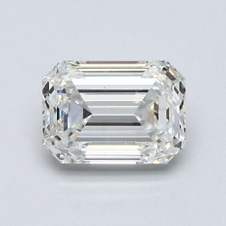 Diament szlif szmaragdowy, 1.01ct, SI1, H, GIA 2537457883