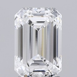 Diament laboratoryjny szlif szmaragdowy, 2.29ct, VVS2, E, GIA 2527422425