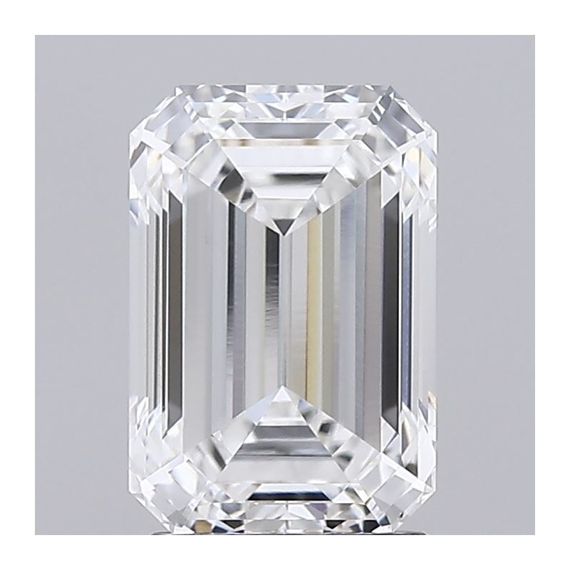 Diament laboratoryjny szlif szmaragdowy, 2.29ct, VVS2, E, GIA 2527422425