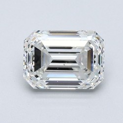 Diament szlif szmaragdowy, 1.01ct, SI1, G, GIA 6531454597