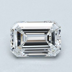 Diament szlif szmaragdowy, 1.7ct, VVS2, E, GIA 7533801789