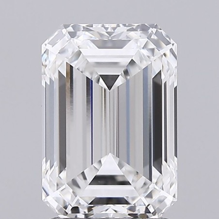 Diament laboratoryjny szlif szmaragdowy, 2.24ct, VVS1, E, GIA 2528516492