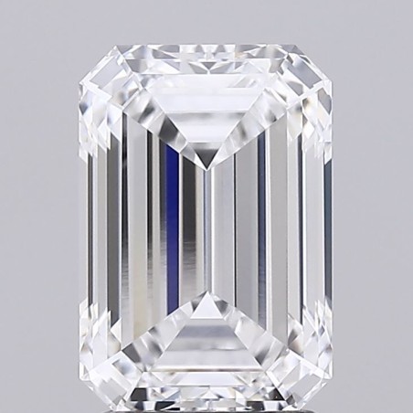 Diament laboratoryjny szlif szmaragdowy, 2.59ct, VVS1, D, GIA 6525516902