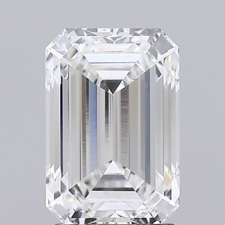 Diament laboratoryjny szlif szmaragdowy, 2.26ct, VVS2, E, GIA 2524422397