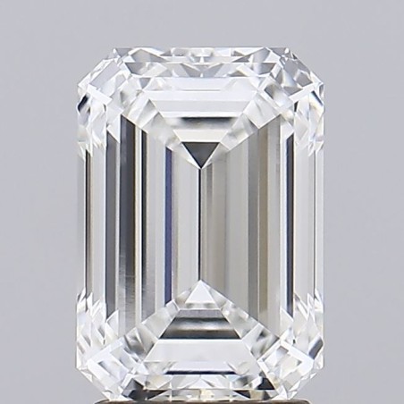 Diament laboratoryjny szlif szmaragdowy, 2.56ct, VVS1, E, GIA 2517943385