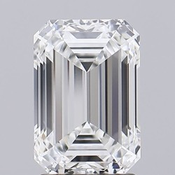 Diament laboratoryjny szlif szmaragdowy, 2.52ct, VVS2, F, GIA 6521658684