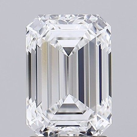 Diament laboratoryjny szlif szmaragdowy, 2.32ct, VVS2, E, GIA 7526501057