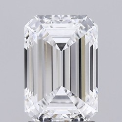 Diament laboratoryjny szlif szmaragdowy, 2.06ct, VVS2, D, GIA 2526422699