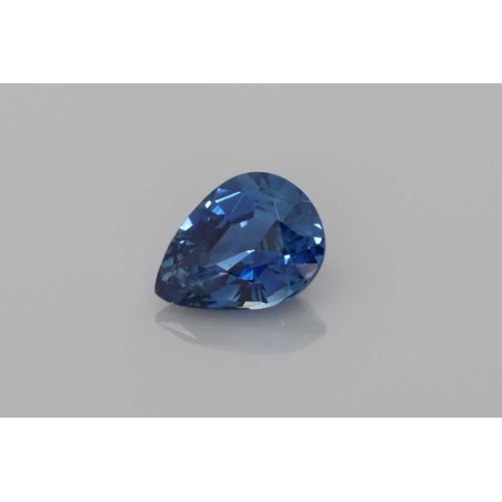 Szafir szlif gruszkowy, 1.02 ct, BLUE, GIA 5503817846
