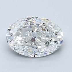 Diament szlif owalny, 2ct, VS1, F, GIA 1538246044