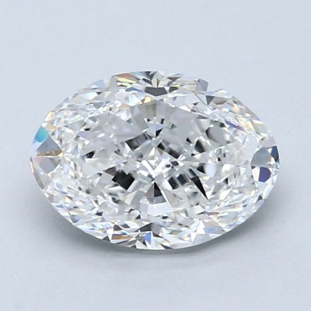 Diament szlif owalny, 2ct, VS1, E, GIA 6542123607