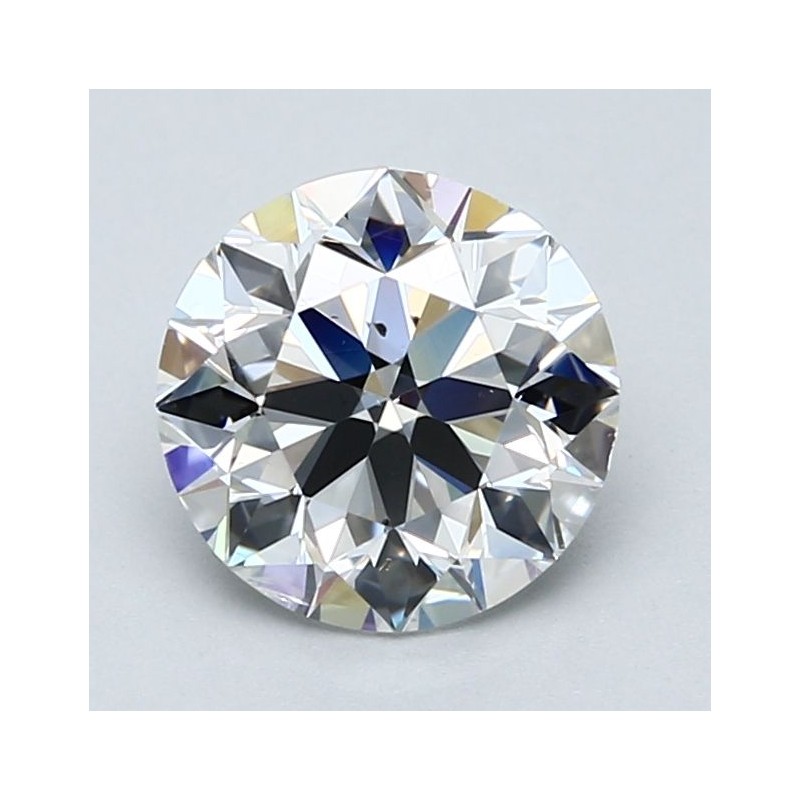 Diament szlif okrągły, 2ct, SI2, E, GIA 6542117038 Diament szlif okrągły, 2ct, SI2, E, GIA 6542117038