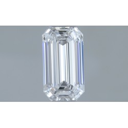 Diament szlif szmaragdowy, 0.5ct, VVS2, D, GIA 2426988873
