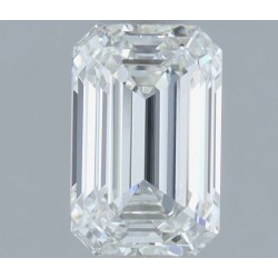Diament szlif szmaragdowy, 0.56ct, VS2, H, GIA 1449257888